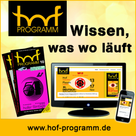 hof-programm - das Veranstaltungsportal für Hof und Hochfranken